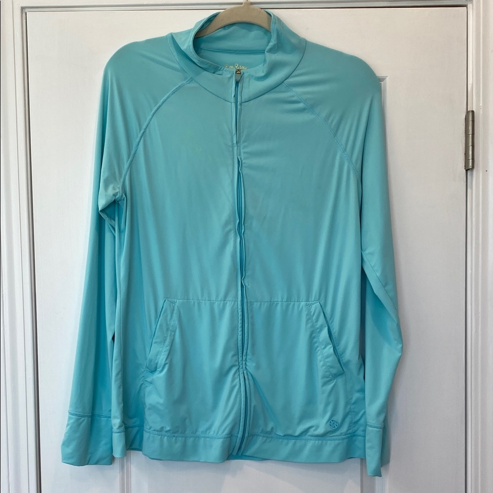 Lilly Pulitzer Luxletic Active Top - Turquoise